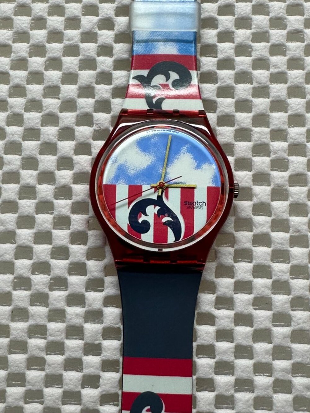 Swatch Watch The Boss GR109 Vintage 1991